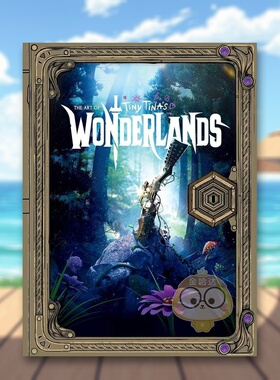【现货】小缇娜的奇幻之地 游戏设定集The Art of Tiny Tina’s Wonderlands英文插画原画设定集Gearbox SoftwareDark Horse精装进