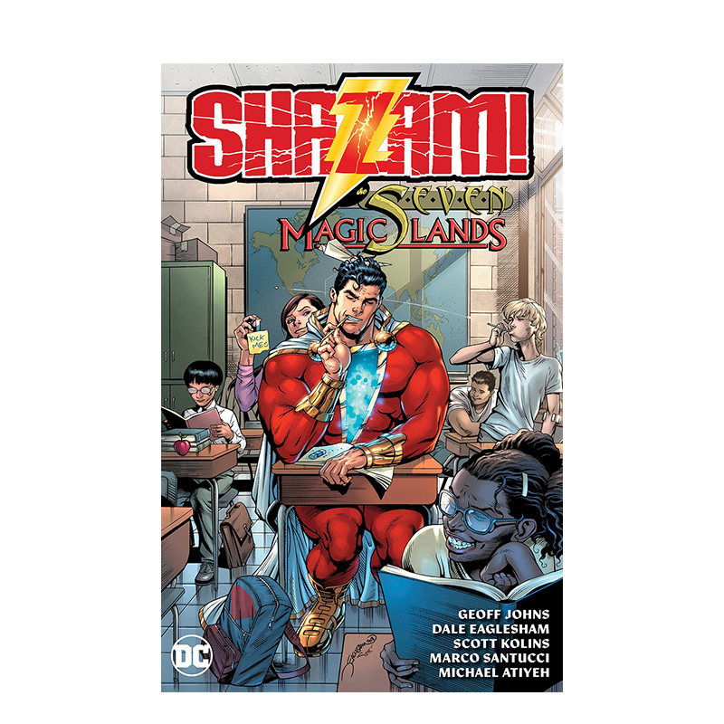 【预售】DC漫画 沙赞7：神奇之地 Shazam Seven Magic Lands 英文漫画书原版进口美漫图书 Geoff Johns