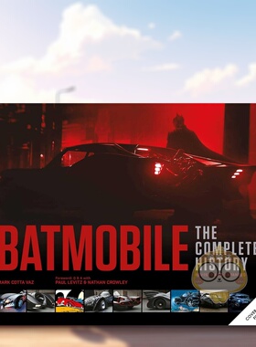 【预售】蝙蝠战车 Batmobile 原版英文工业产品设计进口书籍图书外版正版