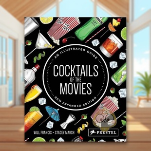 【预售】电影中的鸡尾酒英文餐饮Cocktails of the Movies精装Stacey Marsh进口原版书籍Prestel图书外版正版