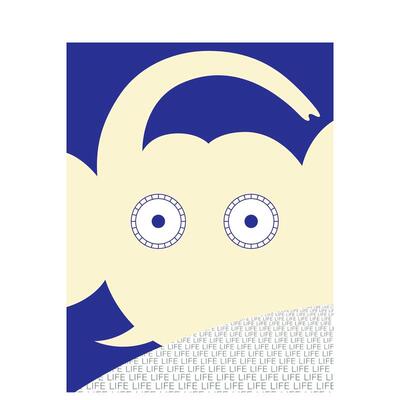 【现货】永井一正作品集 LIFE 永井一正作品集 LIFE  原版日文艺术插画作品集画册画集