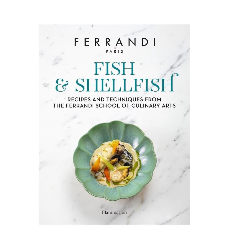 【预售】鱼类与贝类：费朗迪学院厨艺指南 Fish and Shellfish 英文进口原版餐饮生活美食图书FERRANDI Paris外文正版
