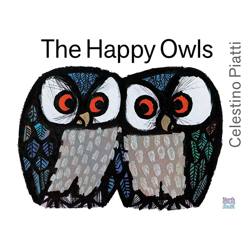 【预售】快乐的猫头鹰 The Happy Owls 英文原版儿童绘本6-9岁故事图画书进口英语启蒙读物书籍 Celestino Piatti