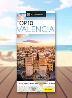 【预售】【DK视界】瓦伦西亚十景英文旅行进口原版外版书平装14岁以上【DK Eyewitness】Top 10 Valencia DK Eyewitness DK书籍图