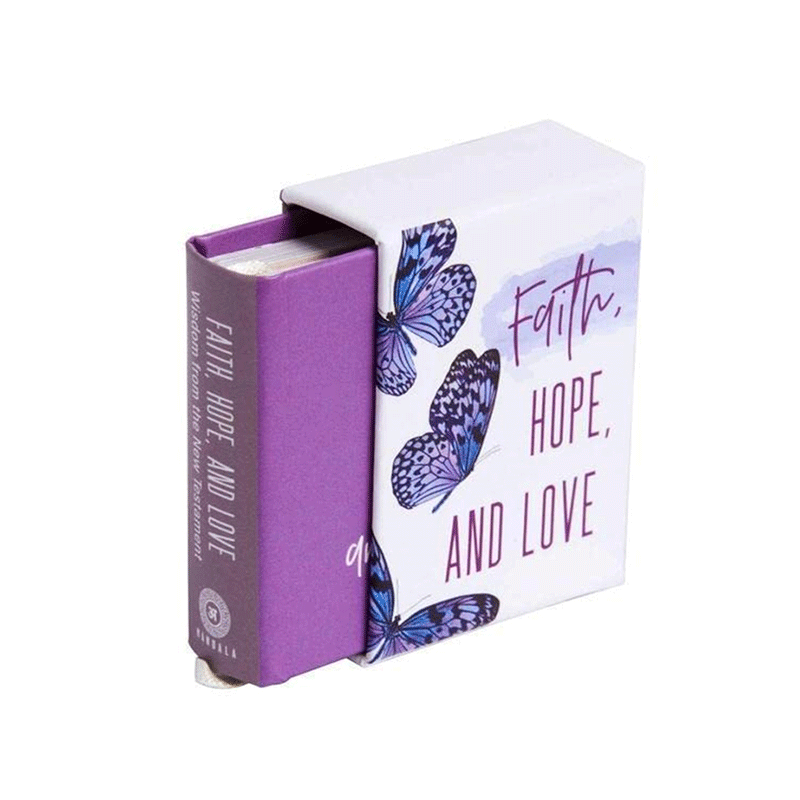 【现货】【tiny book】英文原版 faith, hope, and love 正版进口图书