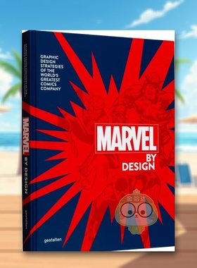 【现货】漫威设计Marvel By Design英文平面设计字体图案标志Liz Stinson精装Die Gestalten Verlag进口原版书40265书籍图书外版正