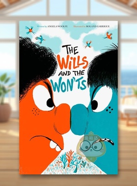 【预售】同意和不同意英文儿童绘本自我认知情绪管理进口原版外版书精装3-6周岁The Wills and the Won'tsAngela WoolfeViking (书