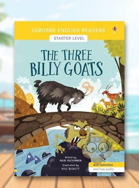 【预售】三只公山羊 ER SL The Three Billy Goats 原版英文儿童分阶阅读进口书籍图书外版正版