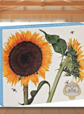 【预售】植物速记 磁吸扣盖信笺盒套装 Botanicals QuickNotes 原版明信片进口书籍图书外版正版