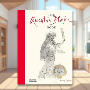 【现货】【T&H】昆汀布莱克插画生涯专著英文艺术插画原画设定集进口原版书精装14岁以上The Quentin Blake Book Jenny Uglow书籍