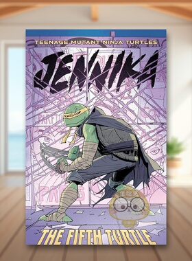 【预售】TmntJennika第五只乌龟英文漫画进口原版书平装14岁以上Tmnt Jennika Fifth Turtle WaltzIDW Publishing书籍图书外版正版