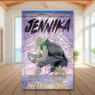 Fifth 正版 TmntJennika第五只乌龟英文漫画进口原版 Publishing书籍图书外版 WaltzIDW Turtle Jennika 14岁以上Tmnt 书平装 预售