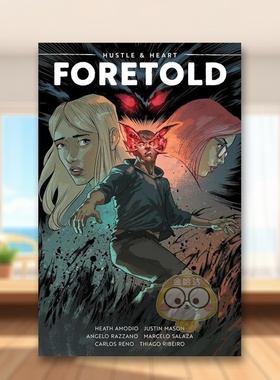 【现货】喧嚣与心预言Hustle & Heart Foretold英文漫画Heath Amodio平装Oni Press进口原版书993书籍图书外版正版