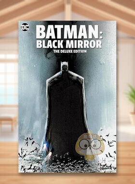 【预售】【Marvel】蝙蝠侠黑镜豪华版英文漫画精装进口原版书Batman: Black Mirror The Deluxe Edition Scott Snyder  Jock书籍图
