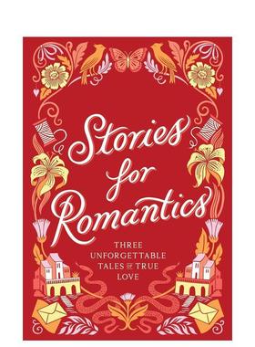 【预售】浪漫经典三部曲 珍藏礼盒套装 Stories for Romantics Boxed Set 原版英文青少年读物 呼啸庄园的缄默诗页进口书籍图书外
