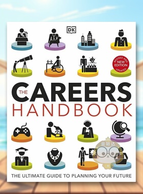 【现货】职业认知手册英文儿童章节书进口原版书平装The Careers Handbook DK著DK Children出版书籍图书外版正版