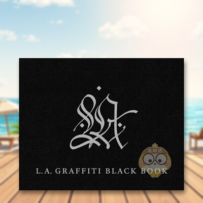 【现货】洛杉矶涂鸦黑皮书L.A. Graffiti Black Book英文外国美术当代David BrafmanGetty Trust Publications精装进口原版书书籍