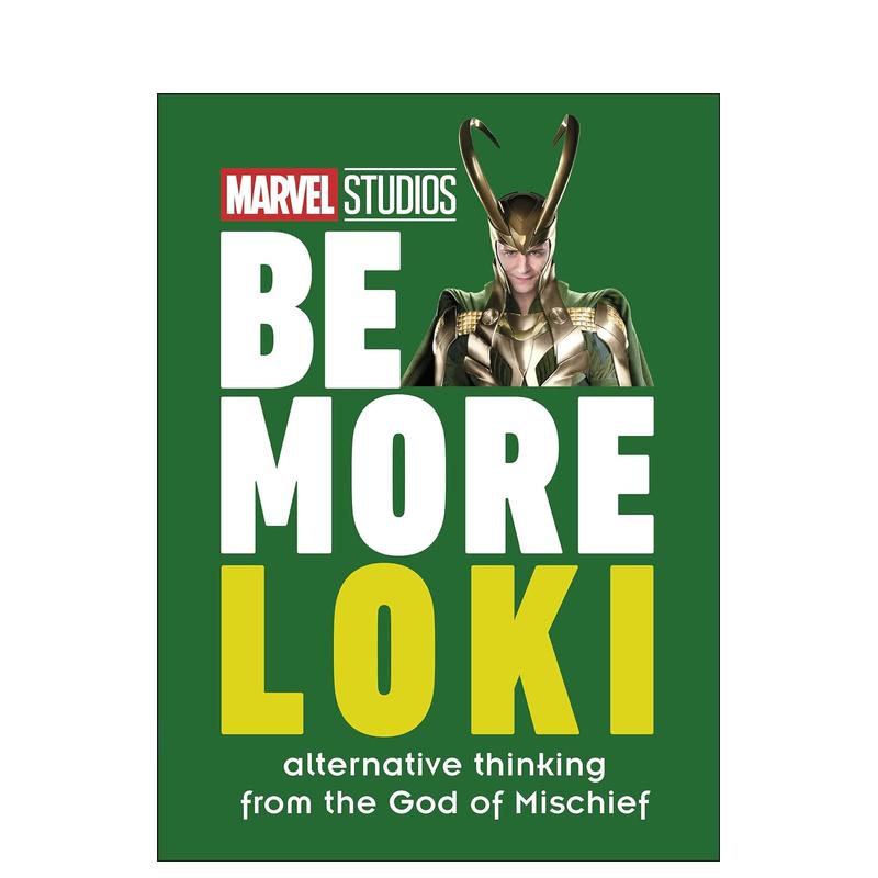 【现货】DK 漫威影业的洛基:恶作剧之神的另类思维 Marvel Studios Be More Loki 英文原版洛基个人影集 艺术设定指南书籍 精装