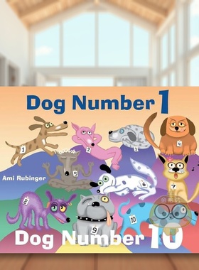 【预售】1 号狗，10 号狗 Dog Number 1， Dog Number 10 原版英文儿童语言/概念启蒙进口书籍图书外版正版