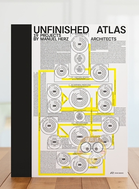 【预售】未竟图集：曼努埃尔·赫尔茨建筑事务所19个项目 Unfinished Atlas 原版英文建筑设计进口书籍图书外版正版