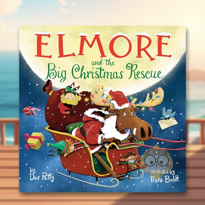 【预售】埃尔莫尔的圣诞大营救 Elmore and the Big Christmas Rescue 原版英文儿童绘本进口书籍图书外版正版