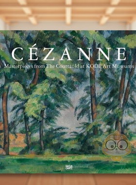 【预售】塞尚：库陶尔德画廊收藏英文博物馆展览私人收藏画册进口原版外版书精装Cézanne: Masterpieces from the Courtauld at书