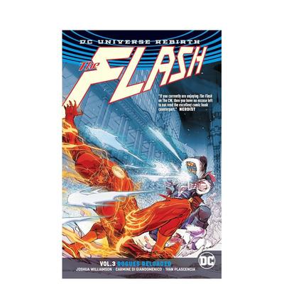 【预售】DC漫画 闪电侠卷3：流氓重装上阵(重生) The Flash 3:Rogues Reloaded 英文漫画书原版图书美漫书籍 Joshua Williamson