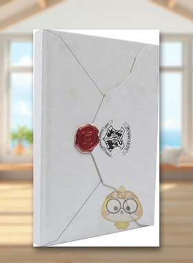 【现货】哈利波特霍格沃兹入学信手账本HARRY POTTER HOGWARTS ACCEPTANCE LETTER RULED JOURNAL英文文创笔记本Notebook精装进口