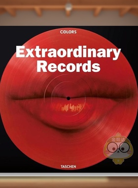 【现货】非凡唱片Extraordinary Records英文生活音乐精装进口原版书Alessandro Benedetti TASCHEN书籍图书外版正版