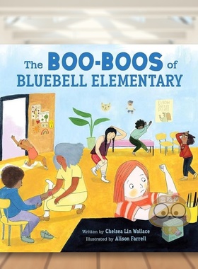 【预售】【Alison Farrell】蓝铃小学的校医女士英文儿童绘本插画师进口原版外版书精装3-6周岁The Boo-Boos of Bluebell Elemen书