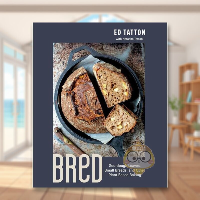 【预售】BReD 酸面包及其它植物基膳食烘焙BReD英文餐饮精装Natasha进口原版书Penguin Canada735244443书籍图书外版正版