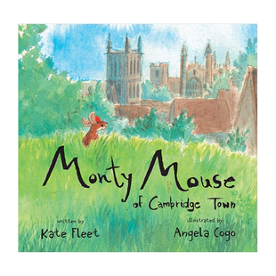 Mouse Monty 现货 儿童英文原版 Town 剑桥镇 小老鼠Monty Cambridge 绘本