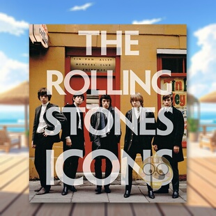 【预售】【Icons】滚石乐队：肖像画册英文摄影集肖像精装进口原版外版书The Rolling Stones书籍图书正版