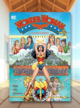 【预售】【DC Comics】神奇女侠by乔治佩雷斯合集英文漫画精装进口原版书Wonder Woman by George Perez Omnibus Perez  George书