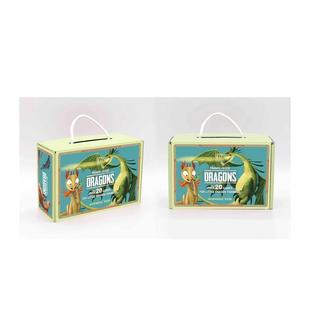 卡片 预售 游戏 Travel 原版 小小驯龙盒：超过20款 Dragons 我 英文儿童趣味进口书籍图书 适合小小驯龙师 Sized 旅行套装