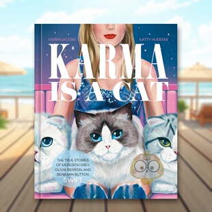 Farrin 预售 Jacobs进口原版 Press593837580书籍图书外版 三只猫Karma Speed 泰勒斯威夫特 正 书Ten Cat英文生活综合精装