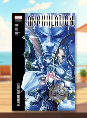 【预售】湮灭现代史诗合集：孤注一掷 Annihilation Modern Era Epic Collection: Desperate Measures 原版英文漫画书进口书籍图