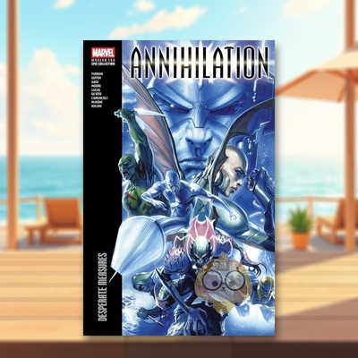 【预售】湮灭现代史诗合集：孤注一掷 Annihilation Modern Era Epic Collection: Desperate Measures 原版英文漫画书进口书籍图