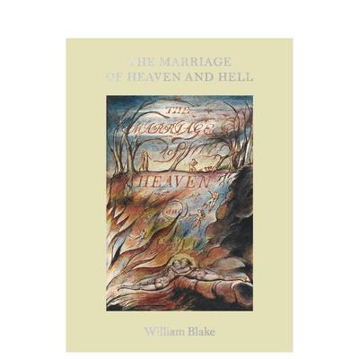 【预售】天堂与地狱的婚姻：威廉·布莱克诗画合集（函套版） The Marriage of Heaven and Hell 原版英文艺术画册画集进口书籍图