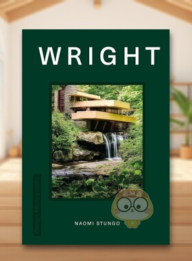 【预售】【设计专著】弗兰克劳埃德赖特【Design Monograph】Wright 英文建筑设计建筑师工作室精装OH! Life进口原版书838611书籍