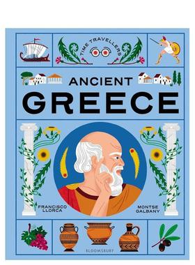 【现货】时空旅行者：古希腊 【Time Travellers】Ancient Greece 原版英文儿童绘本 希腊众神 米诺斯王国 失落之城特洛伊