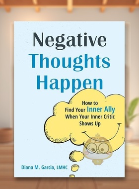 【预售】负面想法时有发生：如何抵御负面思维英文心灵励志进口原版外版书平装14岁以上Negative Thoughts Happen: How to Find书