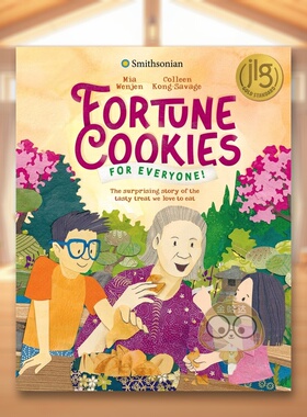 【现货】人人有份的幸运饼干！（史密森尼学会） Fortune Cookies for Everyone! (Smithsonian) 原版英文儿童绘本进口书籍图书外