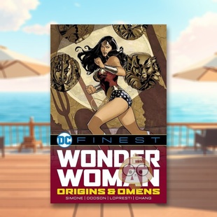 预售 Woman Omens英文漫画进口原版 Various书籍图书外版 FINEST Comics平装 正 神奇女侠起源与预兆Wonder 书DC Origins