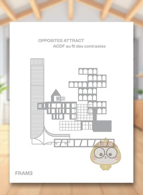 【预售】异性相吸：ACDF随对比而行—马克西姆·弗拉皮尔与弗朗索瓦-吕克·吉拉尔多对话 Opposites Attract 原版英文建筑设计