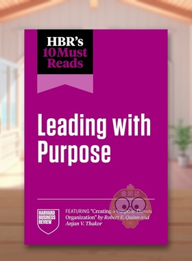 【预售】HBR读十篇：目标导向领导力 HBR's 10 Must Reads on Leading with Purpose 原版英文商业行销 哈佛商业评论