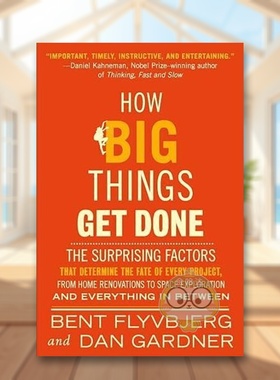 【现货】如何成就大事英文商业行销进口原版外版书平装14岁以上How Big Things Get Done (EXP) Bent Flyvbjerg Crown书籍图书正版