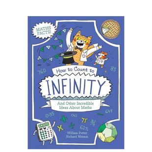 Count 预售 How Infinity 爆笑科普漫画进口书籍图书外版 数到无穷大 英文儿童漫画 橘猫博士科学笔记 正 数学篇 原版