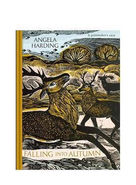 【预售】【Angela Harding季节版画四部曲】秋之沉落 原版英文艺术插画原画设定集 自然插画 便携开本