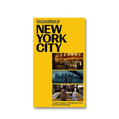【预售】A24纽约电影地图 On Location in New York City 英文进口原版影视电影图书A24